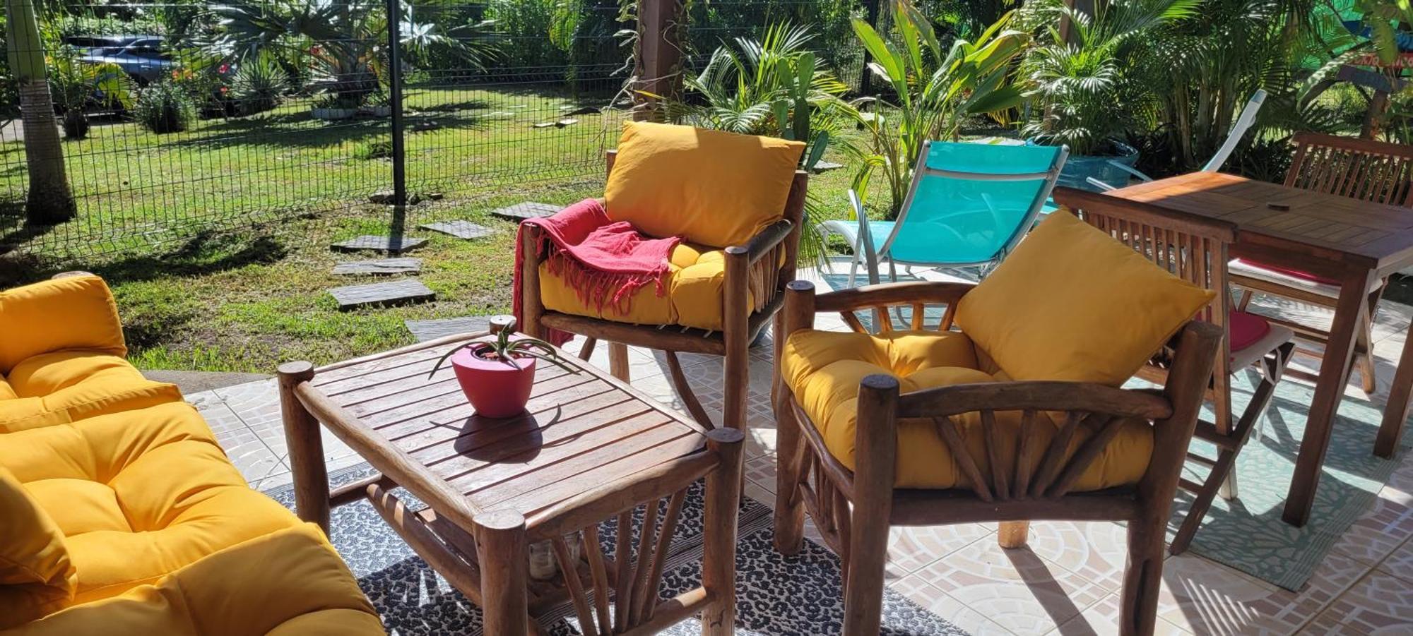 Appartement Prive Eco-Responsable, Vue Sur La Mer Des Caraibes Et Jardin Clos, Wifi, A 2Mn De La Plage サント・リュス エクステリア 写真